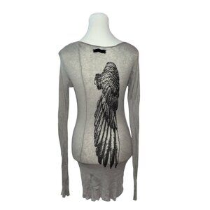 Ifsixwasnine broken wing long sleeve top